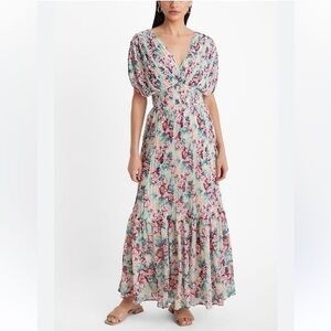 Express Floral Wrap Dress  HG